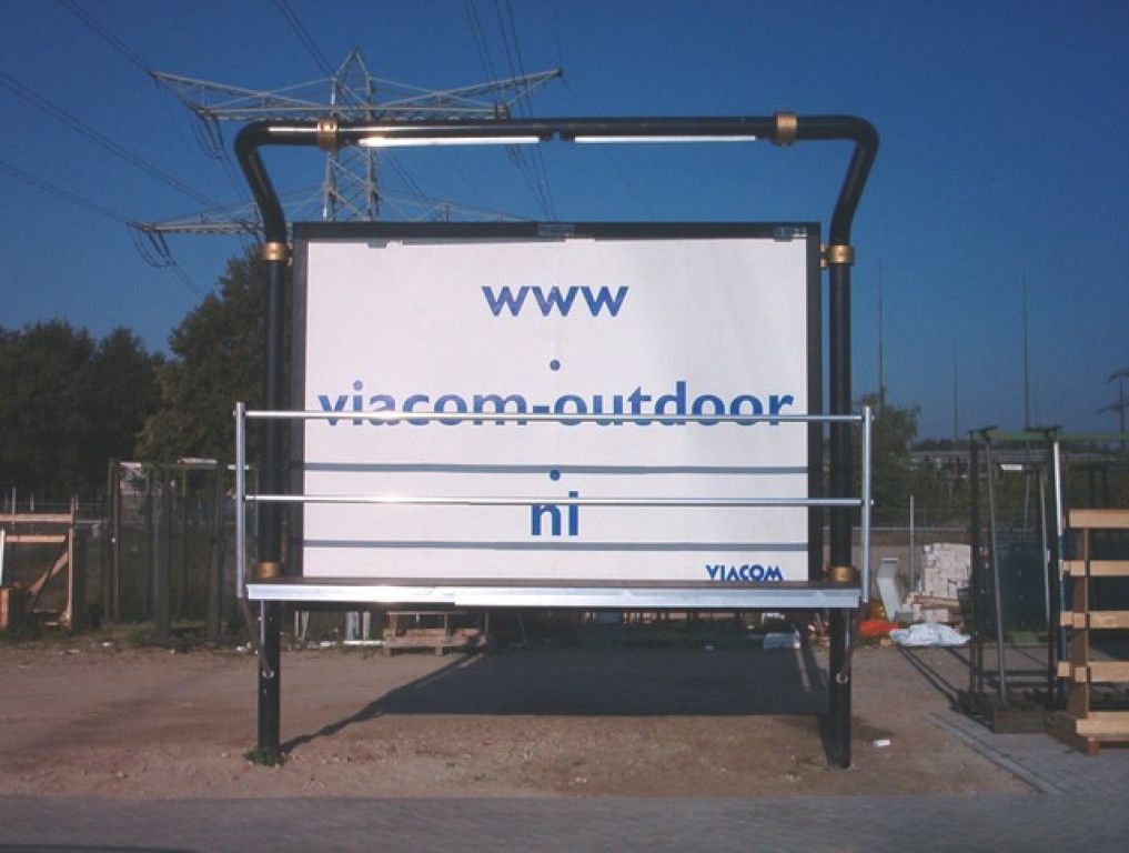 Custom Scaffolding for Advertising Billboards