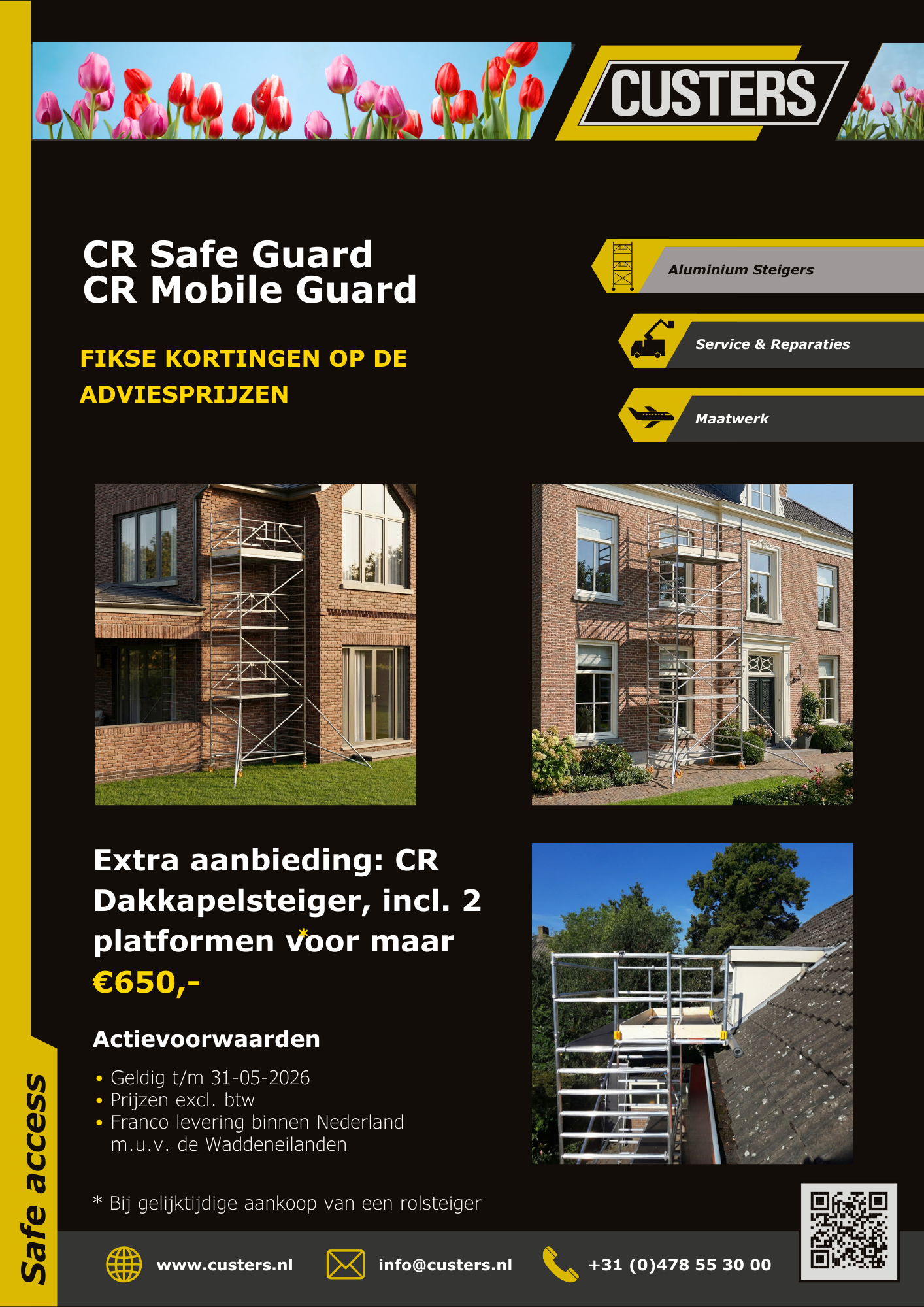 De Custers® CR Collectie  ‎‎ ‎ ‎‎ ‎ ‎ ‎ ‎ ‎ Topkwaliteit voor een topprijs!