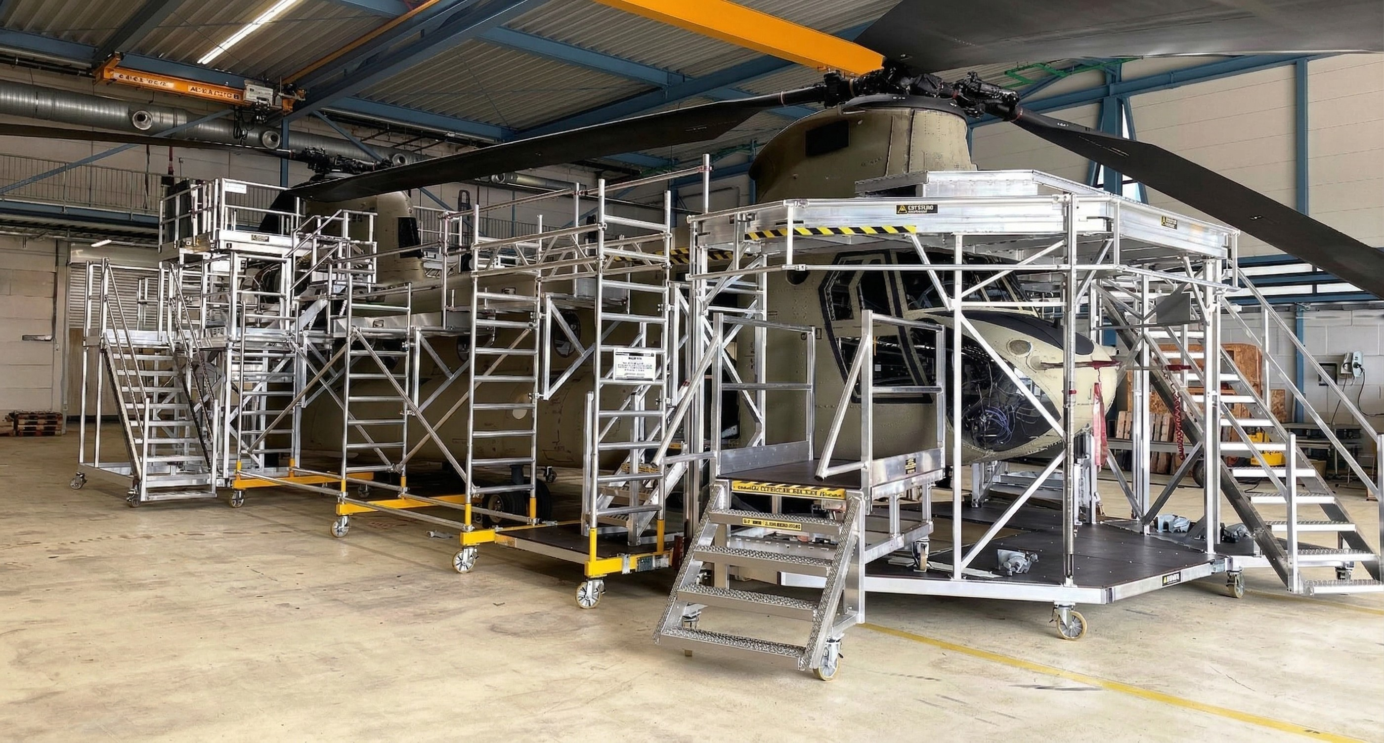 Chinook maintenance dock