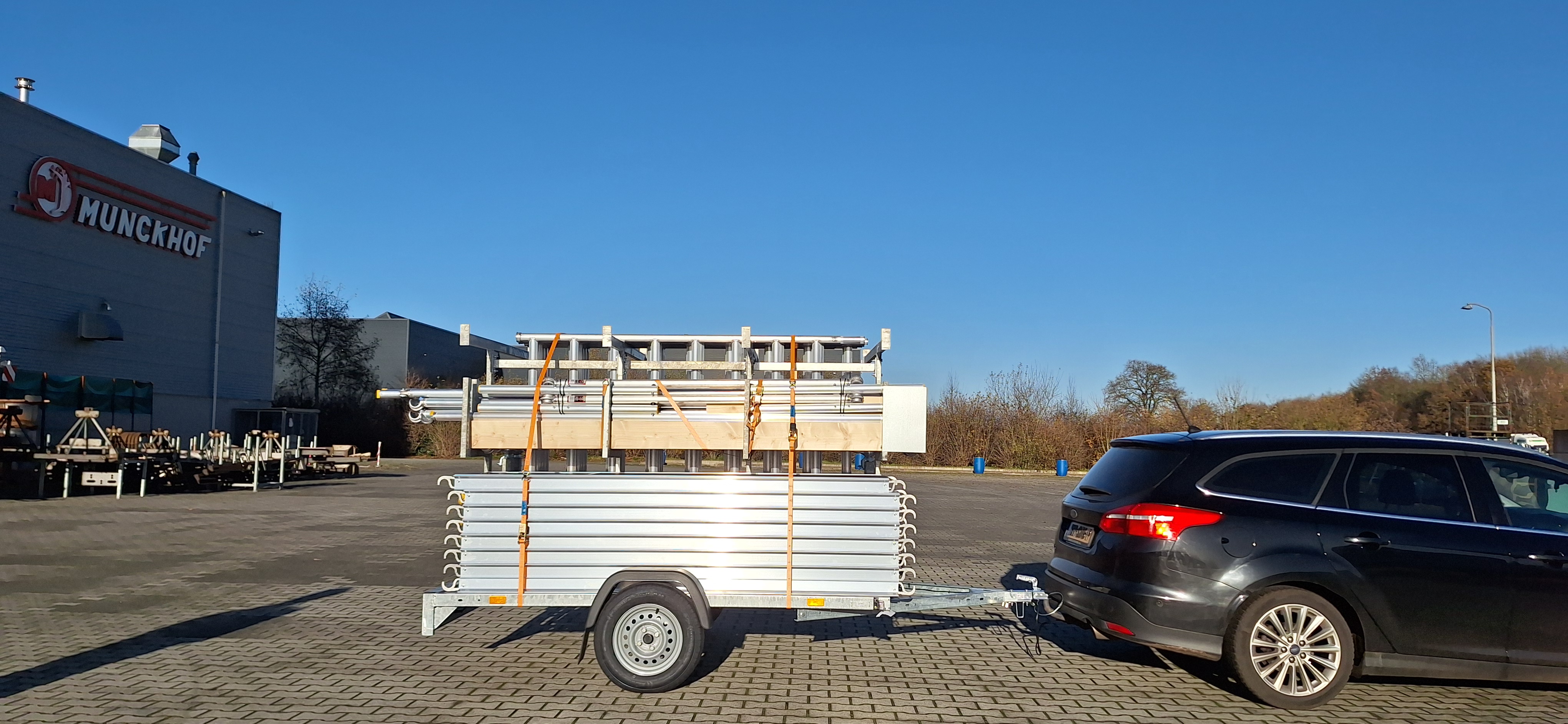 CUSTERS® Scaffold Trailer